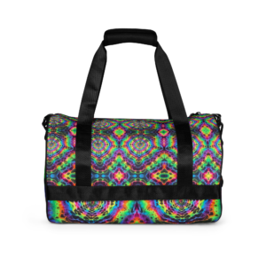 Tie Dye Gym Bag | Intriguing Iridescent