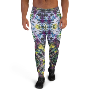 Tie Dye Joggers | Pansy Viola (mens)